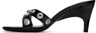 Аксесоари The Attico Attico Cosmo Heeled Sandals Черно | 241WS777 E056S, 2
