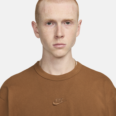 Тениска Nike Sportswear Premium Essentials Кафяво | DO7392-281, 4