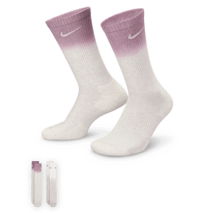 Чорапи Nike Everyday Plus Cushioned Crew Socks (2 Pairs) Лилаво | FQ1355-912