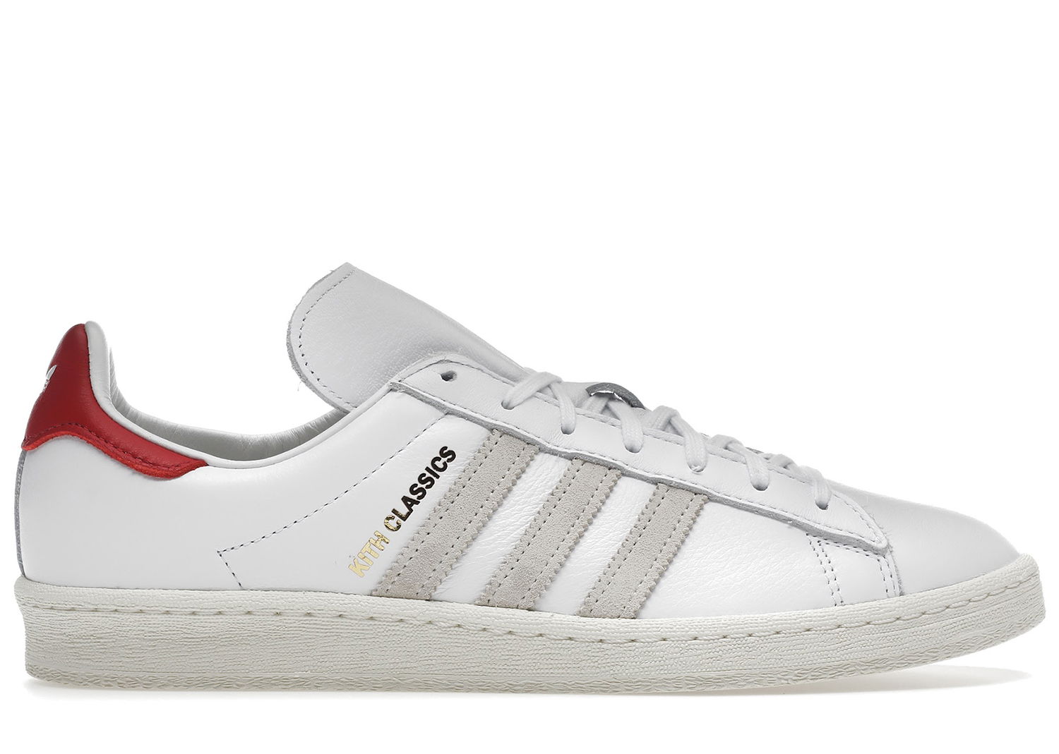 Кецове и обувки adidas Originals Campus 80s Kith Classics White Red Бяло | GY2542, 0
