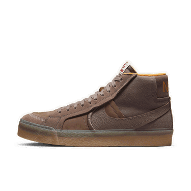 Кецове и обувки Nike SB Blazer Mid Plus Plum Eclipse Kumquat Кафяво | DV5468-200, 0