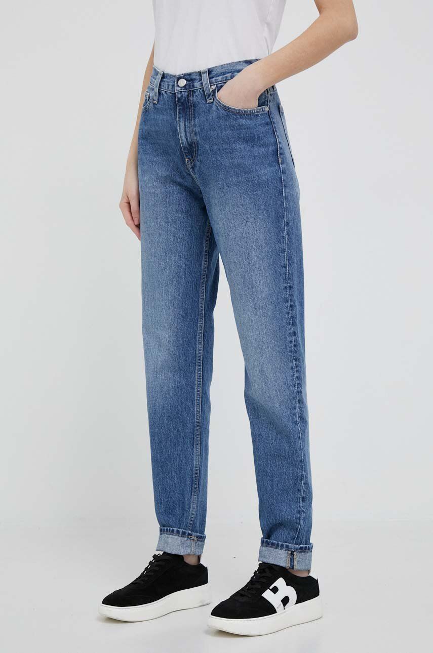 Дънки CALVIN KLEIN Jeans Тъмно синьо | J20J221682, 0