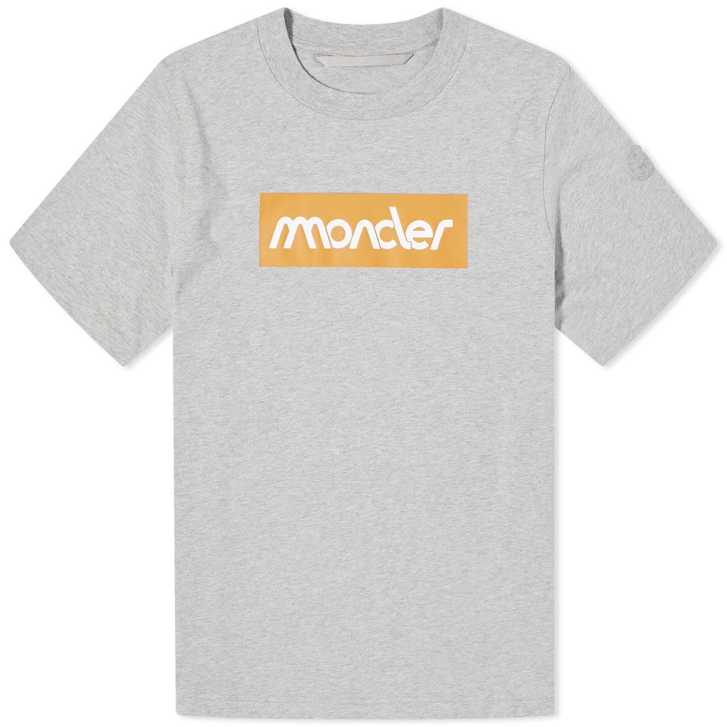 Тениска Moncler Logo T-Shirt Сиво | 8C000-52-89AJS-986, 0