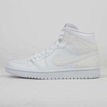 Кецове и обувки Jordan Jordan WMNS 1 Mid Бяло | BQ6472-112, 0