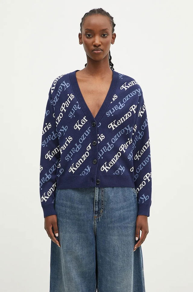 Kenzo by Verdy Paris Logo Knit Cardigan