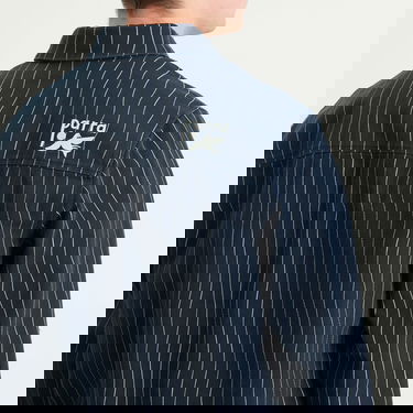 Риза By Parra Parra Meandering Lines Shirt, Size Large Тъмно синьо | 54236-NBL, 5