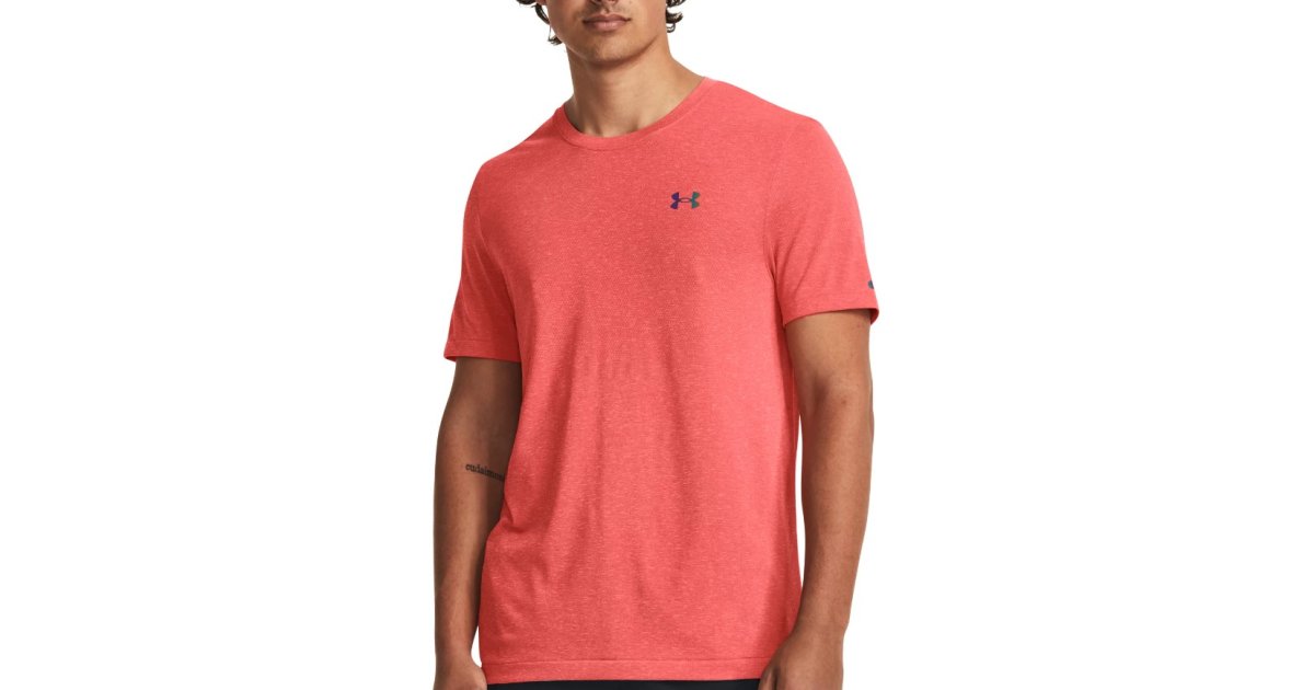 Тениска Under Armour Seamless Legacy Розово | 1376781-690, 1