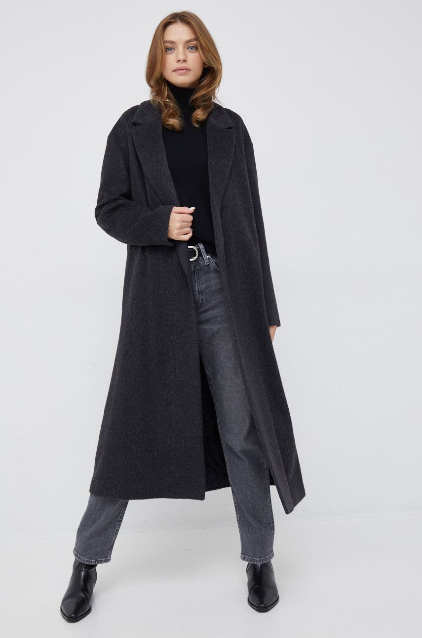 Палта CALVIN KLEIN Coat Черно | K20K204951.9BYY, 0