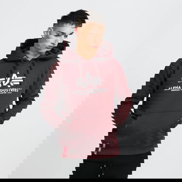 Суитчър Alpha Industries Basic Hoody Бургунди | 178312 21, 0