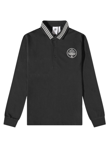 Поло тениска adidas Originals SPZL Chetcuti Polo Черно | HS4164