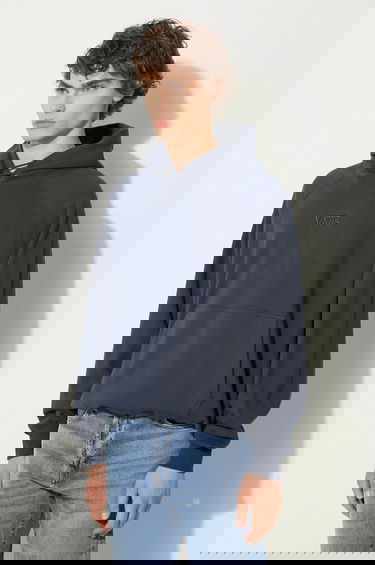 Суитчър Vans Premium Classics LX Smooth Fleece Lace-Up Hoodie Тъмно синьо | VN000GZ1D6Q1, 3