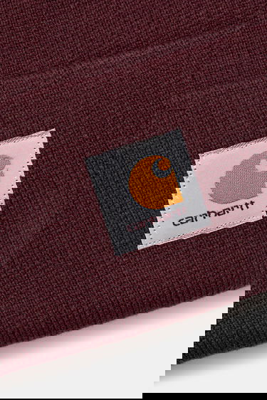 Шапка Carhartt WIP Carhartt WIP Acrylic Watch Hat Бургунди | I020222.33KXX, 2
