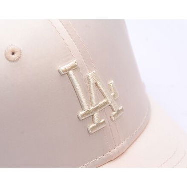 Шапка с козирка New Era Satin 9FORTY LA Dodgers Adjustable Cap Бежово | 60595362, 5