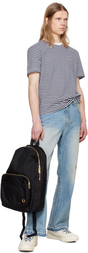 Раница Fred Perry Fred Perry Textured Nylon Backpack Черно | L9258, 3