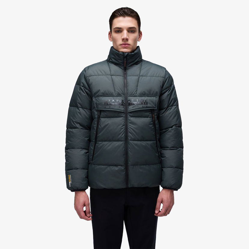 Пухо яке Napapijri Open Puffer Jacket Зелено | NP0A4I23G1S1