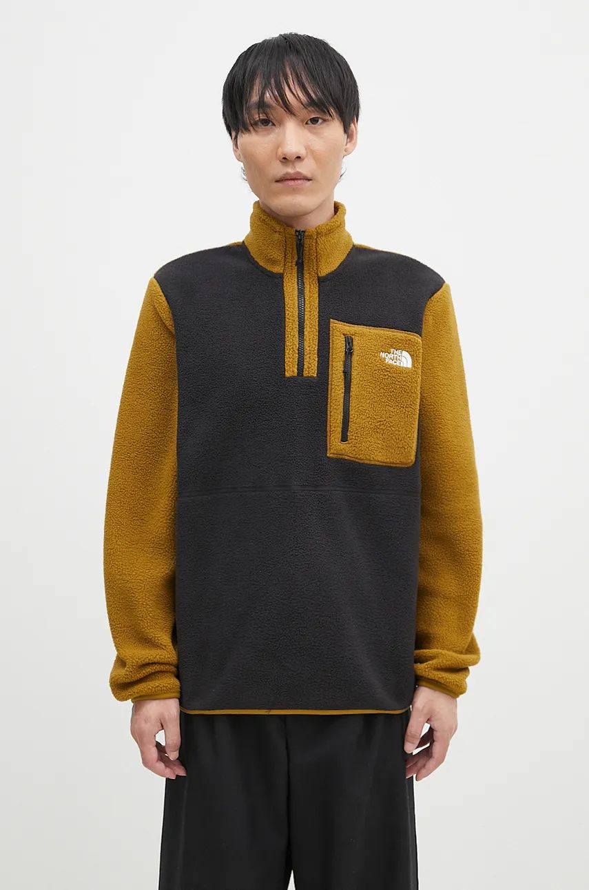 Пуловер The North Face 1/4 Zip Fleece Sweatshirt Черно | NF0A883S9BI1, 0