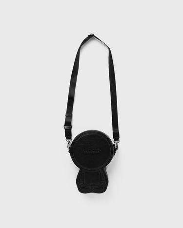 Чанта през рамо BAPE Embossed PU Leather Crossbody Bag Черно | 002SGK801001MBLK, 1
