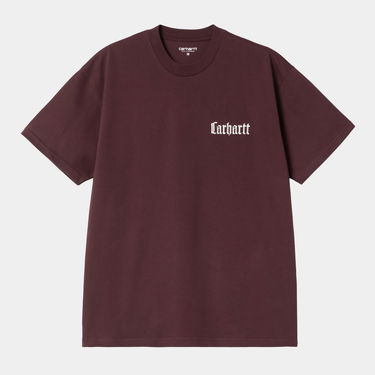 Тениска Carhartt WIP Carhartt WIP Schooling Short Sleeve T-Shirt Бургунди | I035453_9, 0