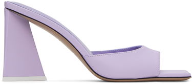 Грижа за обувките The Attico Attico Mini Devon Mules Лилаво | 242WS772 L001, 0