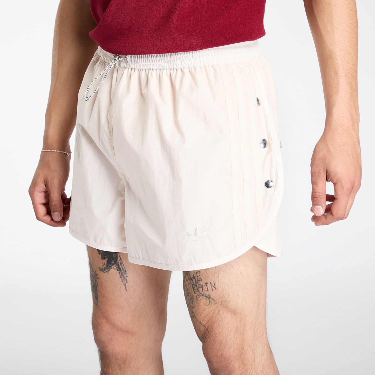 Къси панталони adidas Originals Wales Bonner Nylon Shorts Бежово | JV8661, 1