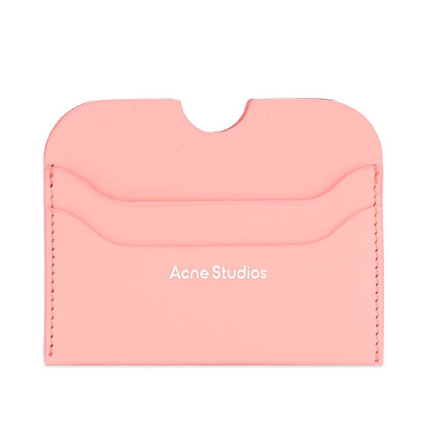 Портфейл Acne Studios Elmas Logo Card Holder Розово | CG0234-CJG