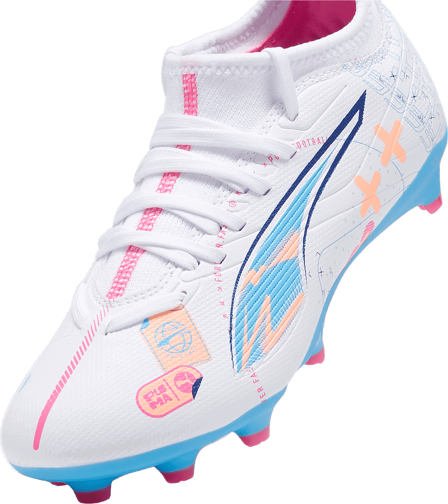 Кецове и обувки Puma ULTRA 5 MATCH VOL. UP FG/AG Многоцветен | 108065-01, 1