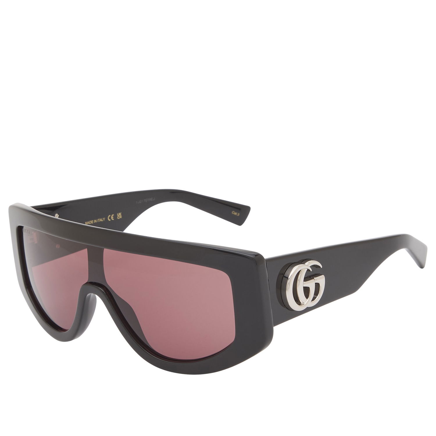 Слънчеви очила Gucci Oversized Shield Sunglasses Черно | GG1950S-002, 1