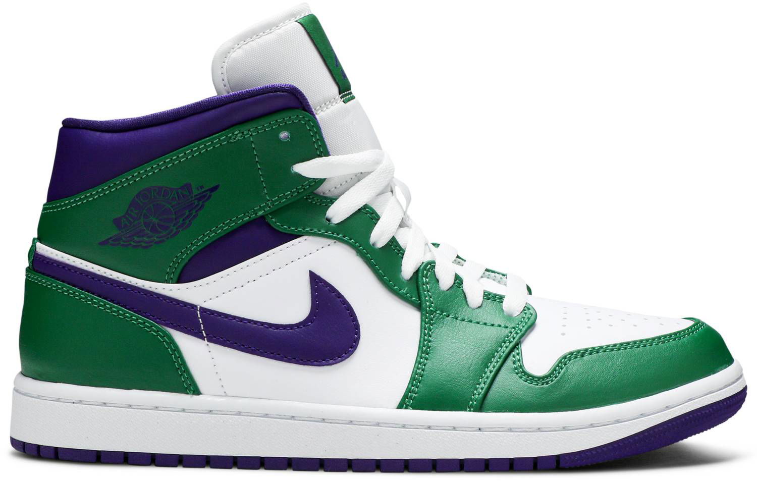Кецове и обувки Jordan Air Jordan 1 Mid "Hulk" Зелено | 554724-300, 0