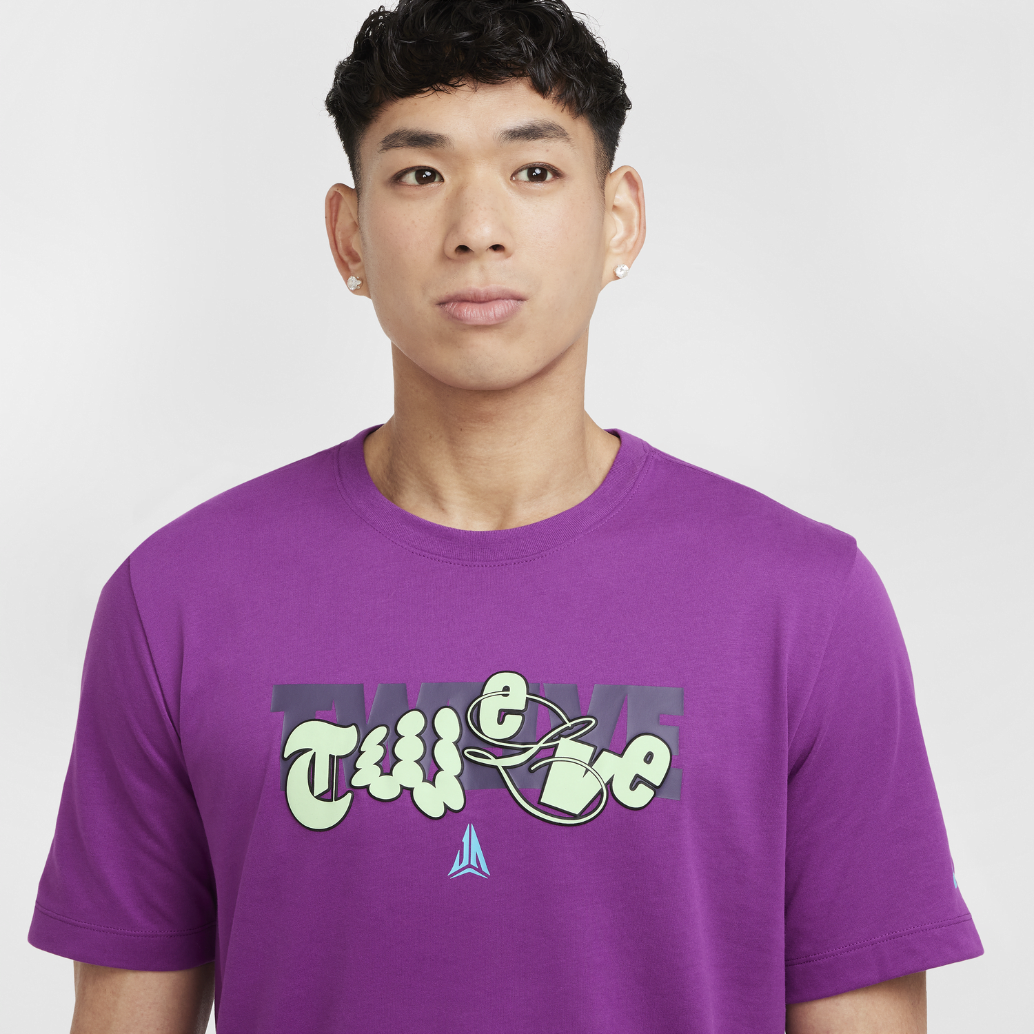 Тениска Nike Ja Basketball T-shirt Print Purple Лилаво | HF6193-505, 1