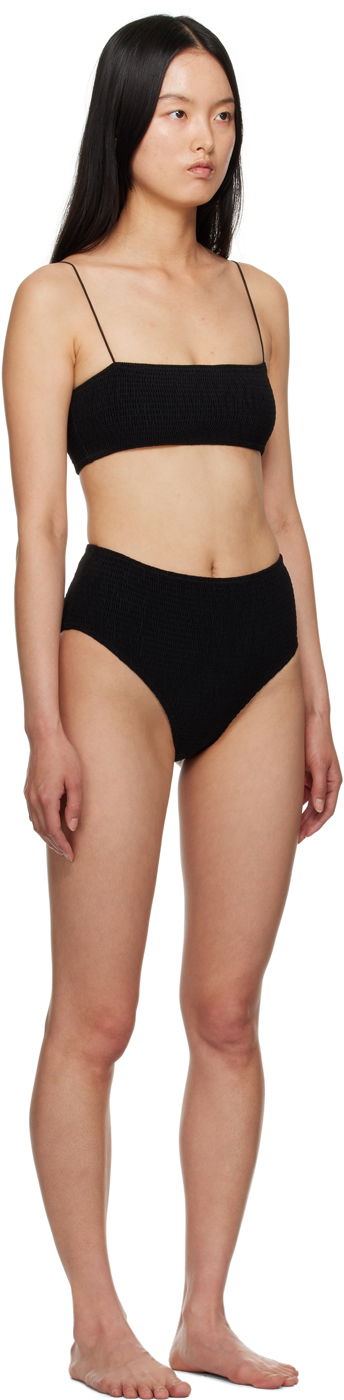 Бански TOTEME TOTEME Smocked Bikini Черно | 212-878-795 / 212-879-795, 1