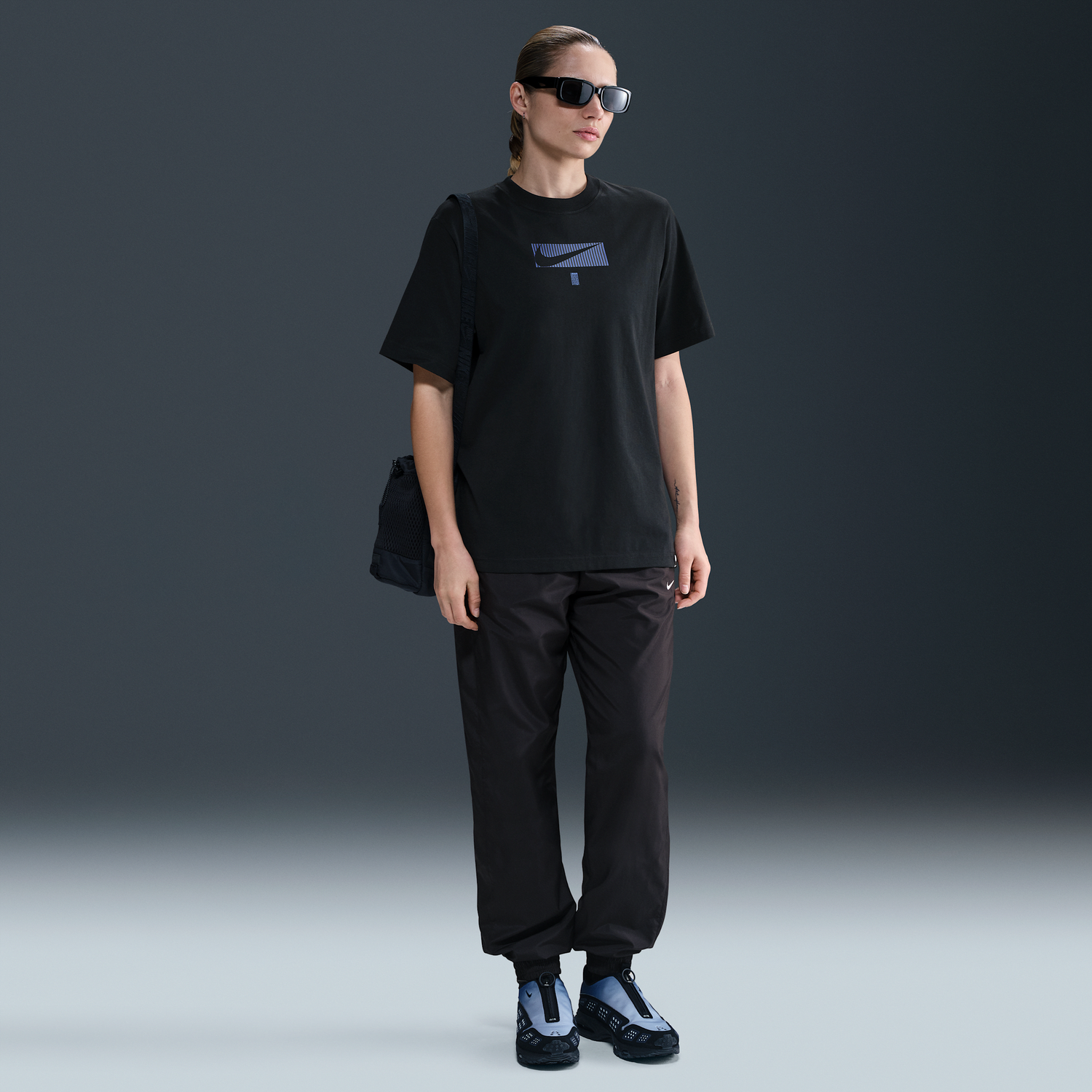 Тениска Nike Inter Milan Supporter Football T-Shirt Черно | HQ8338-010, 1