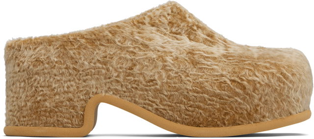 Dries Van Noten Shearling Slip-on Loafers