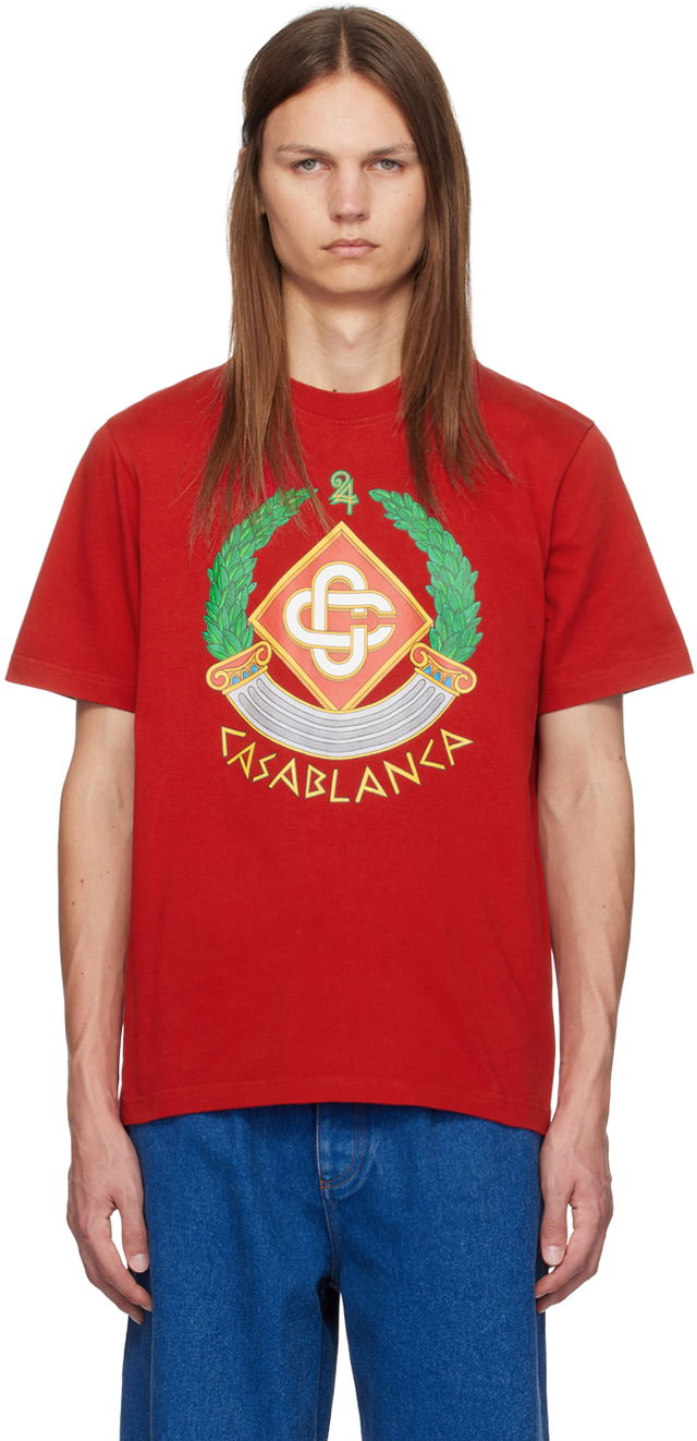 Red Casa Crest T-Shirt