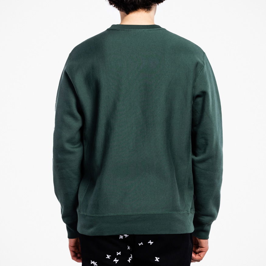 Суитчър Pleasures Bench Premium Crewneck Зелено | P21W048-GREEN, 1