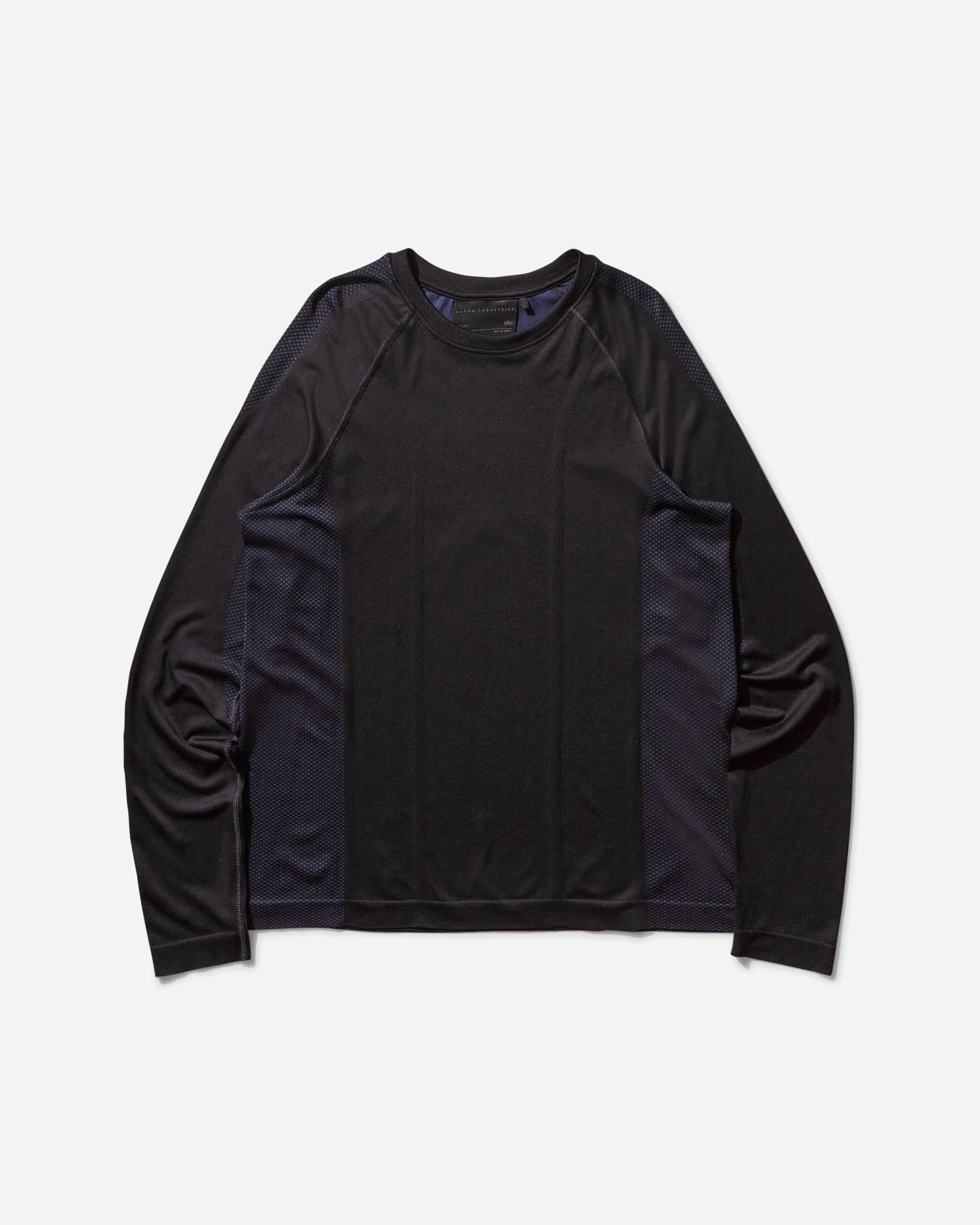 Пуловер Alpha Industries UV Protection Seamless Long Sleeve T-Shirt Черно | 756580 03, 1