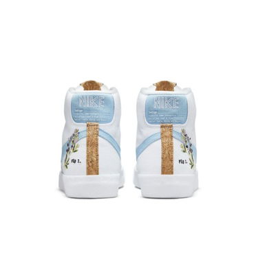 Кецове и обувки Nike Blazer Mid '77 Бяло | CI1166-100, 3