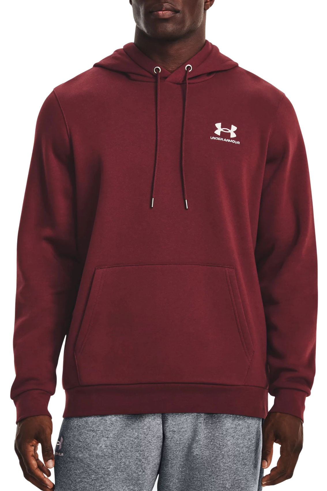 Суитчър Under Armour Hoodie Essential Fleece Червено | 1373880-690, 0