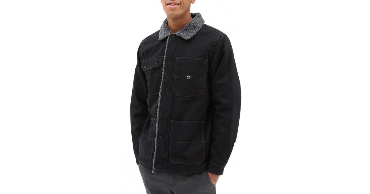 Яке Vans Drill Chore Sherpa Jacket Черно | vn0a5klkkou1, 1