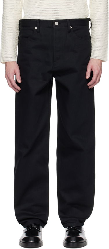 Дънки Jil Sander Jil Sander Regular Fit Jeans Черно | J23KA0101_J45288, 0