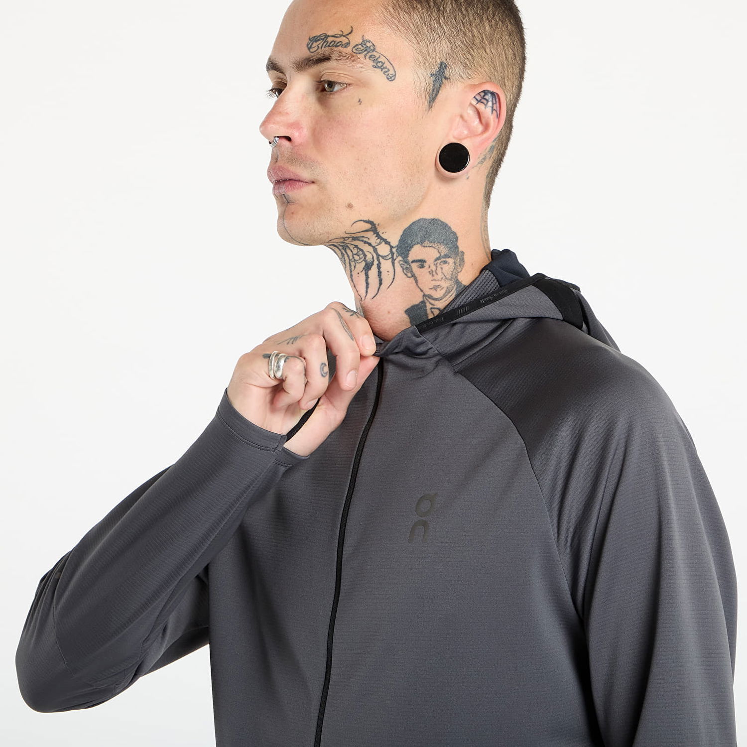 Суитчър On Running Climate Zip Hoodie Сиво | 1ME10252608, 1