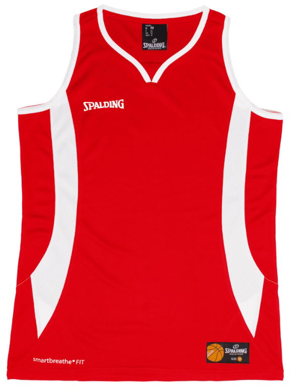 Потник Spalding Spalding Jam Tank Top Червено | 40221002-redwhite