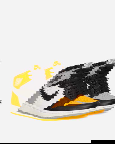 Кецове и обувки Jordan Air Jordan 1 High OG "Yellow Toe" Жълто | 555088-711, 4