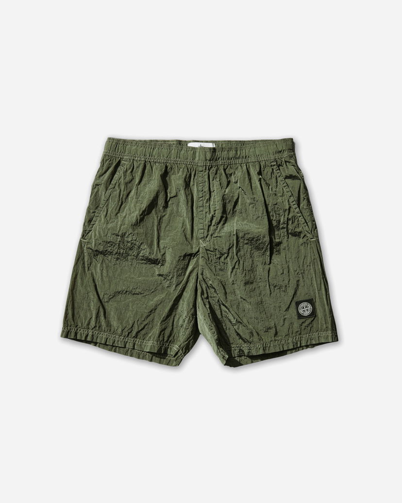 Бански Stone Island Nylon Metal Swim Shorts Зелено | L1S15B100004S0043 V005G