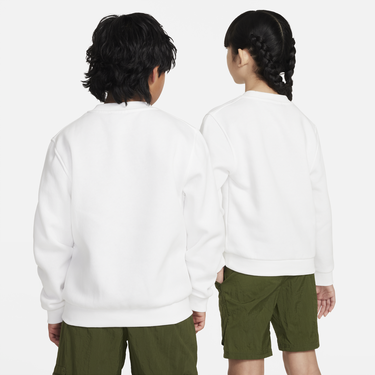 Суитчър Nike Nike Sportswear Club Fleece Crewneck Sweatshirt Бяло | FD3006-100, 3