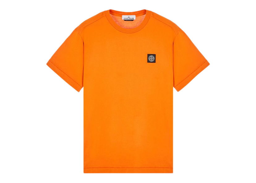 Тениска Stone Island Short Sleeve T-Shirt Orange Оранжево
 | 801522379 - V0032