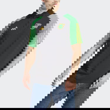 Поло тениска adidas Originals Jamaica Tiro 23 Cotton Polo Shirt Черно | HS5225, 4