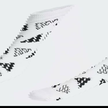 Чорапи adidas Performance Mid-Cut Socks With Graphic Logo Бяло | JJ1142, 1