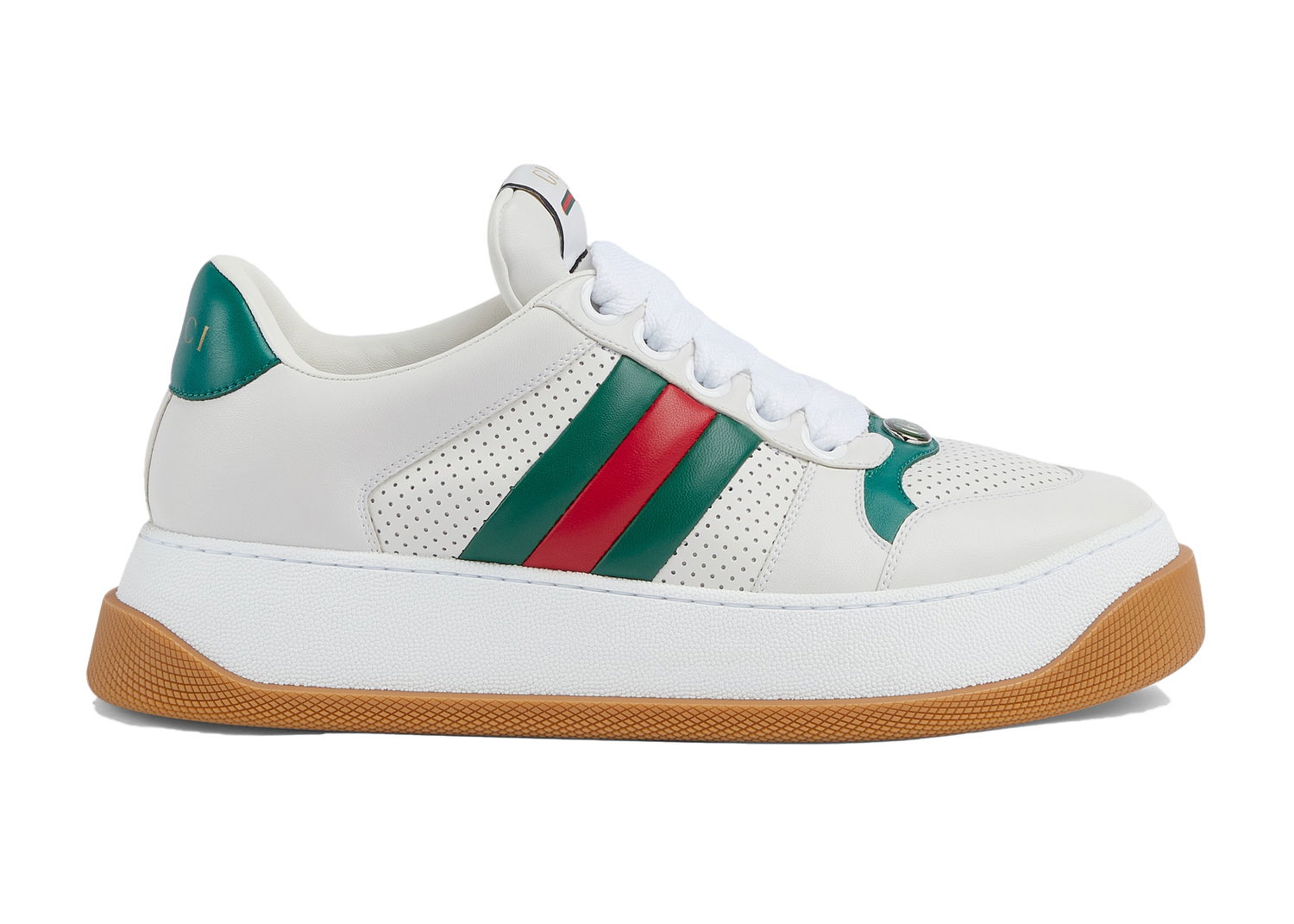 Кецове и обувки Gucci Screener White Web Бяло | 771457AAC0S9063, 0