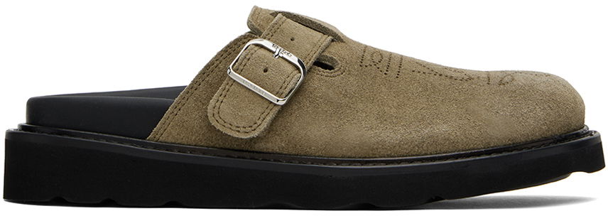 Облекло KENZO Kenzo Paris 'Kenzo Matto' Clogs Зелено | FE52MU050L56, 0