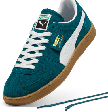 Кецове и обувки Puma Super Team SD Зелено | 398528-01, 5